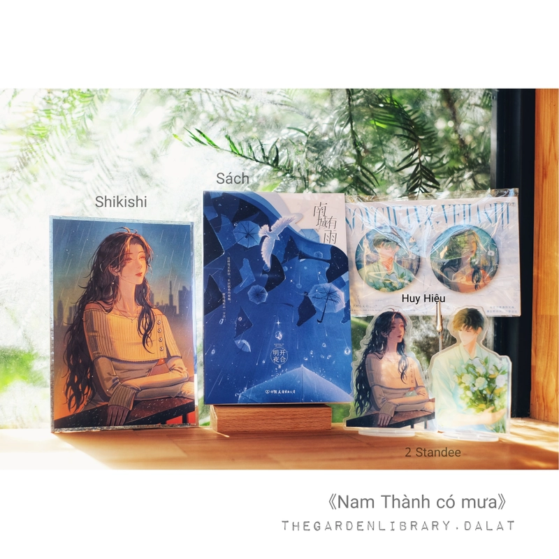 Tiểu thuyết tiếng Trung "Nam Thành Có Mưa" - Minh Khai Dạ Hợp, mới 99%, đủ phụ kiện 383345