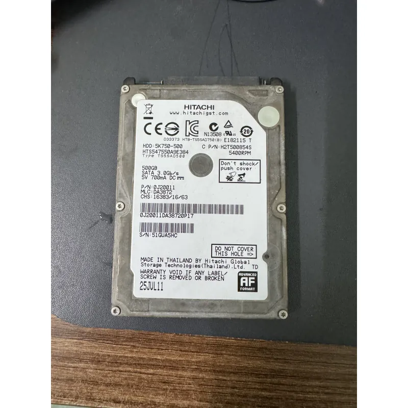 Hdd laptop 2.5 inch 500gb  1044413
