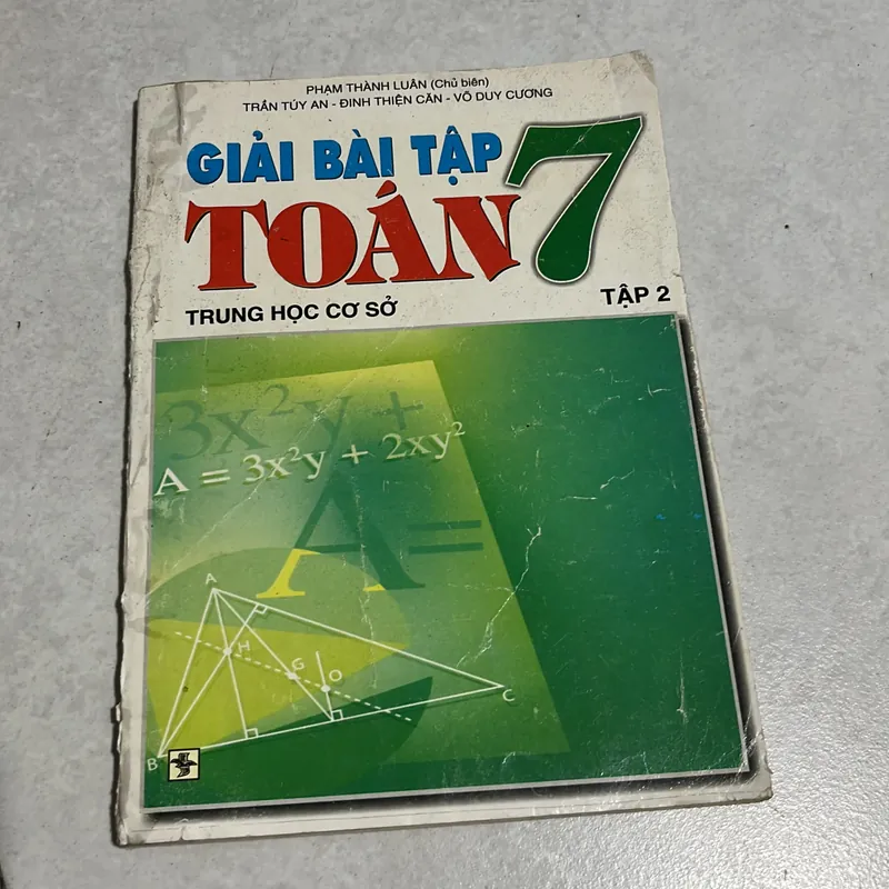 Giải bài tập Toán 7 (Tặng khi mua sách ở Tiệm) 595677