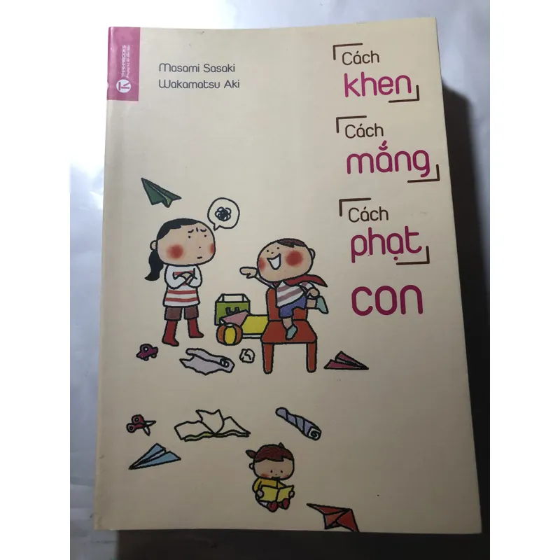Sách “Cách khen cách mắng cách phạt con” tặng kèm sách “555 câu đố vui” 720644