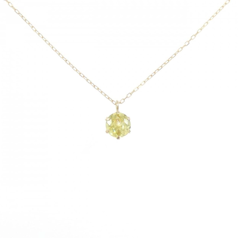 K18YG Sphene Necklace 0.23CT - Hàng hiệu Chính hãng 856375