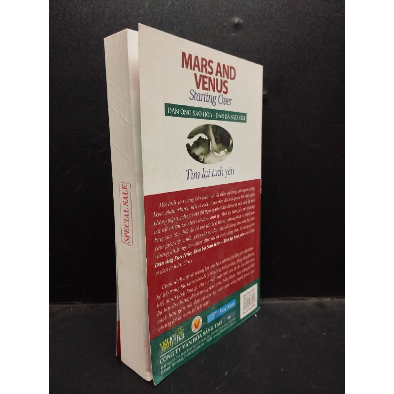 Đàn ông sao hỏa - Đàn bà sao kim: Tìm lại tình yêu John Gray 2015 mới 80% bẩn ố nhẹ có mộc HCM2503 kỹ năng 913896
