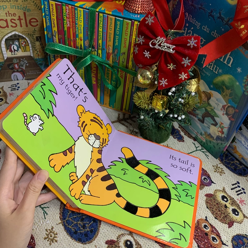 Sách ngoại văn That's Not My Tiger, Board Book, Used, sờn gáy 359712