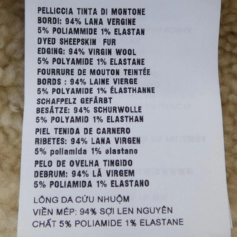 Áo khoác lông cừu PRADA với logo hình tam giác 58A086 1ZXR - Hàng hiệu Chính hãng 817916