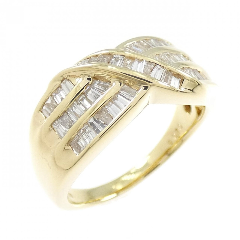 Nhẫn kim cương K18YG 0.70CT - Hàng hiệu Chính hãng 848001