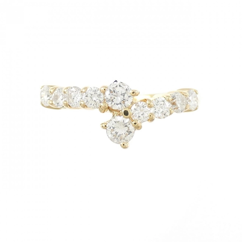 Nhẫn kim cương K18YG 0.51CT 669725