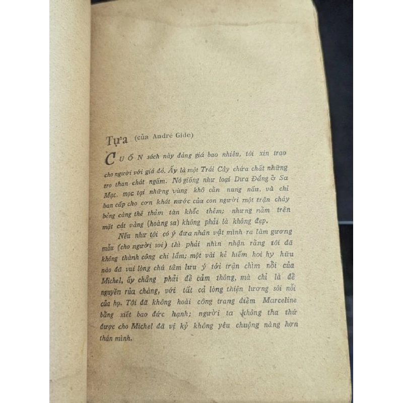 Kẻ vô luân - Andre Gide ( Bùi Giáng dịch ) 778563