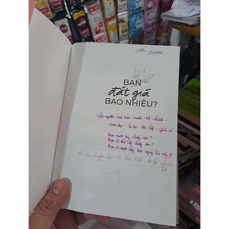 Bạn Đắt Giá Bao Nhiêu - Vãn Tình 2019 mới 80% có viết, highlight KỸ NĂNG HCM3012 750401