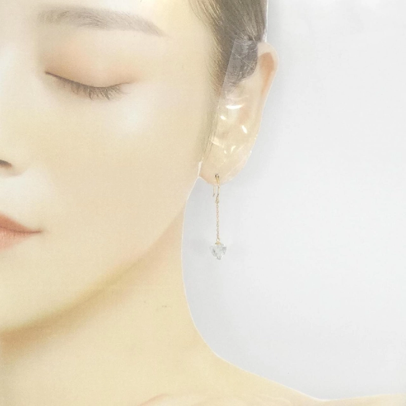 K18YG Đá Quý Bông Tai - Hàng hiệu Chính hãng 871978