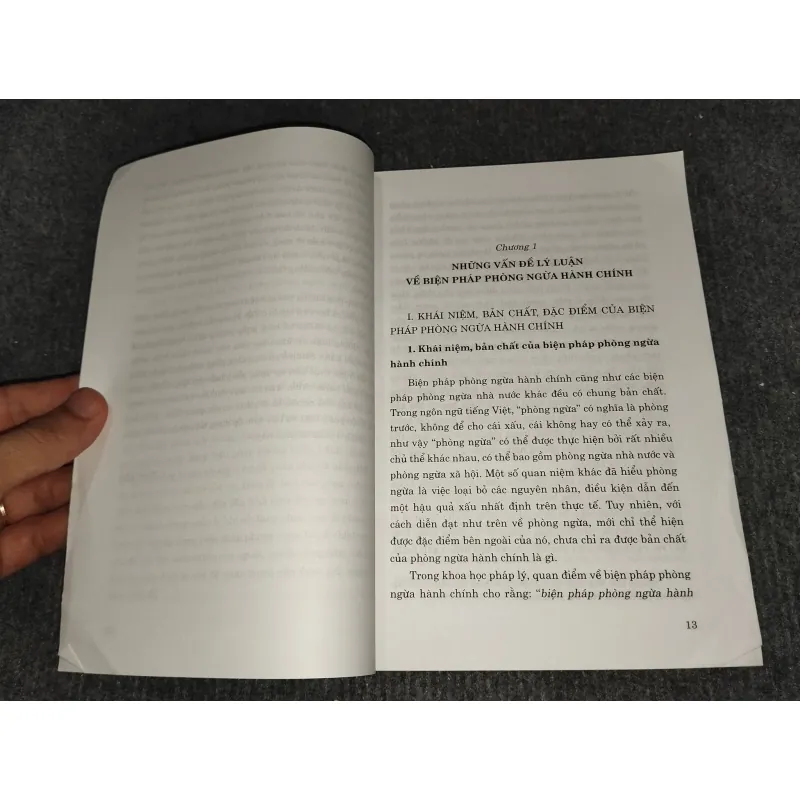 BIỆN PHÁP PHÒNG NGỪA HÀNH CHÍNH. LÝ LUẬN VÀ THỰC TIỄN 992987