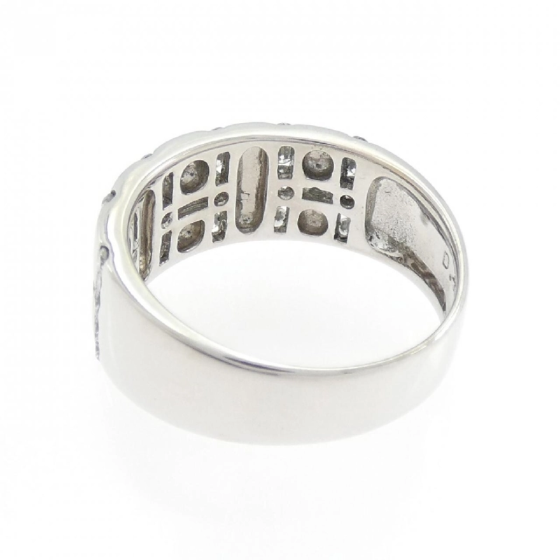 Nhẫn kim cương 750WG chữ H 0.48CT 666049