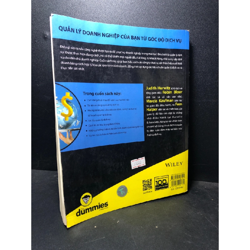 [59K/kg] Quản lý dịch vụ for Dummies  mới 80% ố (quản lý) HCM0501 436871