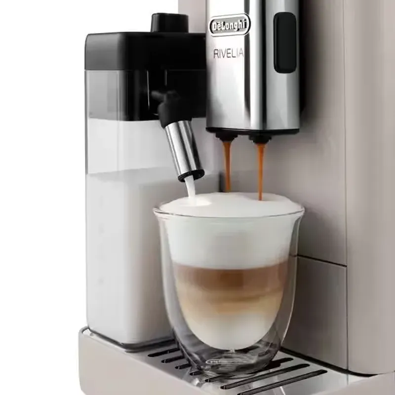 💎 De’Longhi EXAM440.55.BG – Máy pha cà phê tự động cao cấp, LatteCrema System mịn bọt! 732701