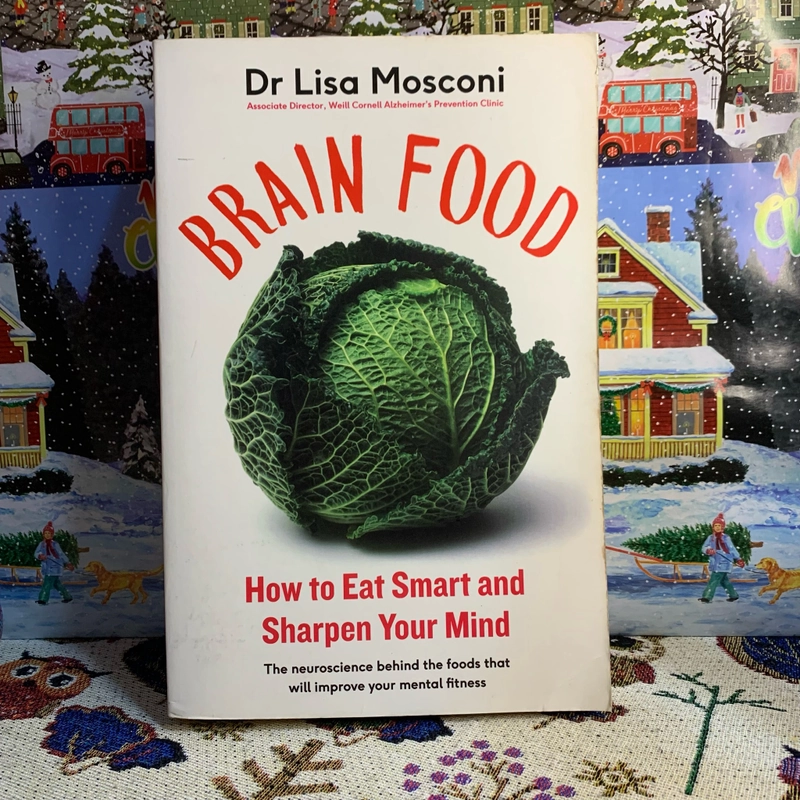 Sách ngoại văn Brain Food - How to eat smart and sharpen your mind, 80%, Freeship 330828