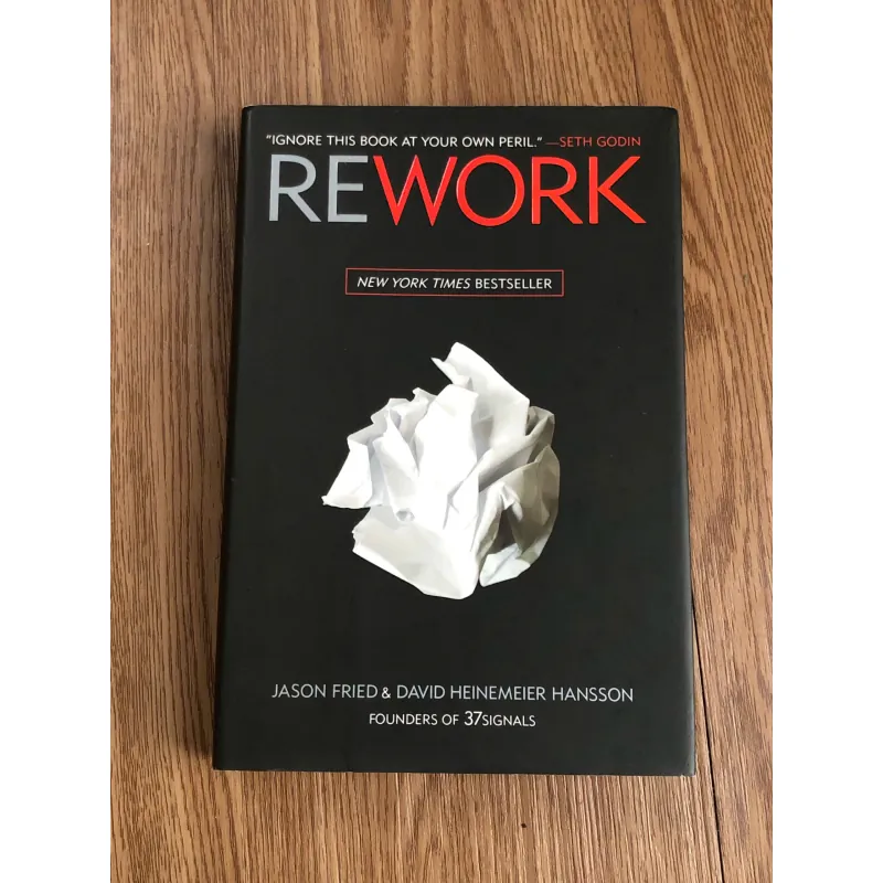Rework - Jason Fried & David Heinemeier Hansson 787662