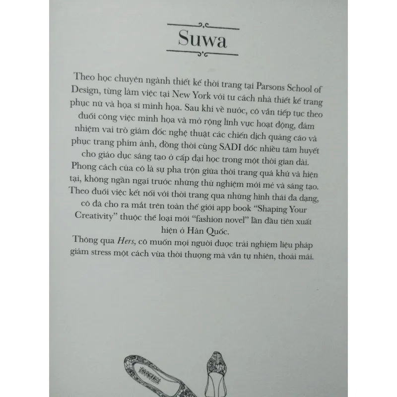 Sách tô màu cho người lớn- Hers của Suwa 746427