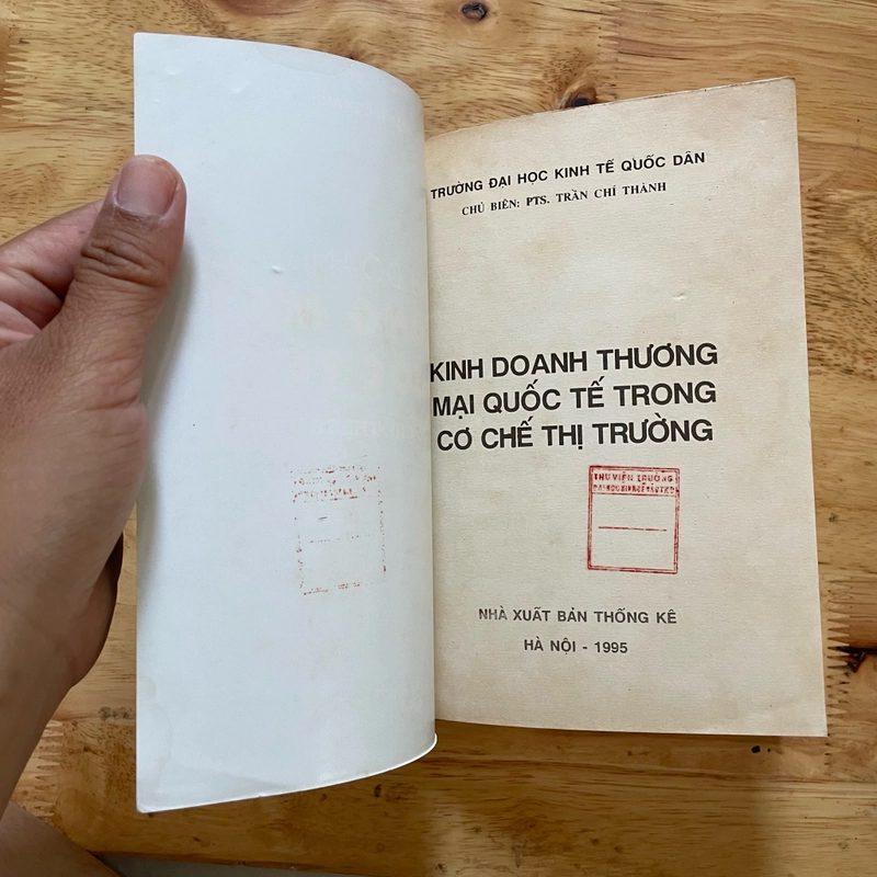 II Kinh Doanh Thương Mại Quốc Tế Trong Cơ Chế Thị Trường - PTS. Trần Chí Thành - 1995 492692