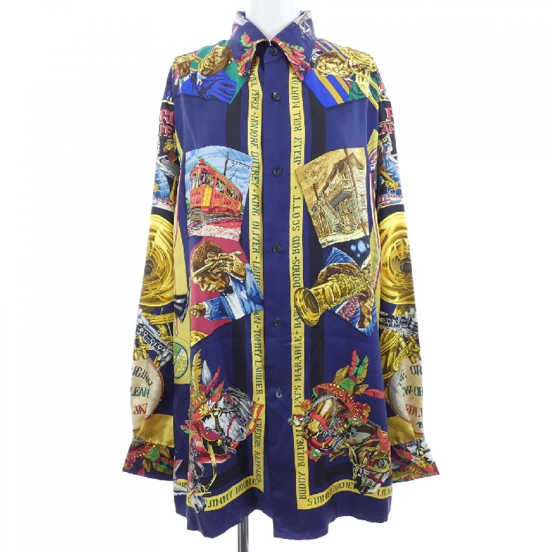 HERMES THE ORIGINAL NEW ORLEANS CREOLE JAZZ Áo sơ mi - Hàng hiệu Authentic 775387