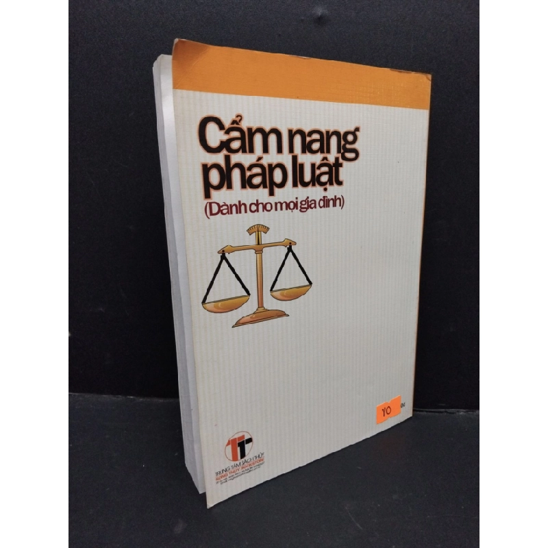 [Phiên Chợ Sách Cũ] Cẩm nang pháp luật (dành cho mọi gia đình) 2005 2303 428086