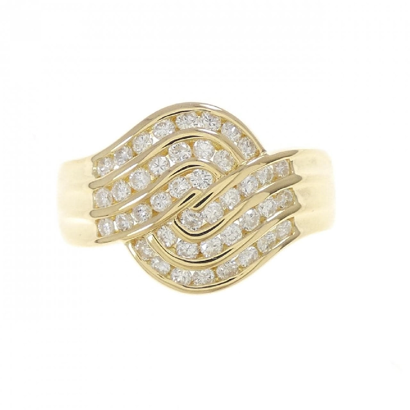 Nhẫn kim cương K18YG 0.58CT - Hàng hiệu Authentic 848645