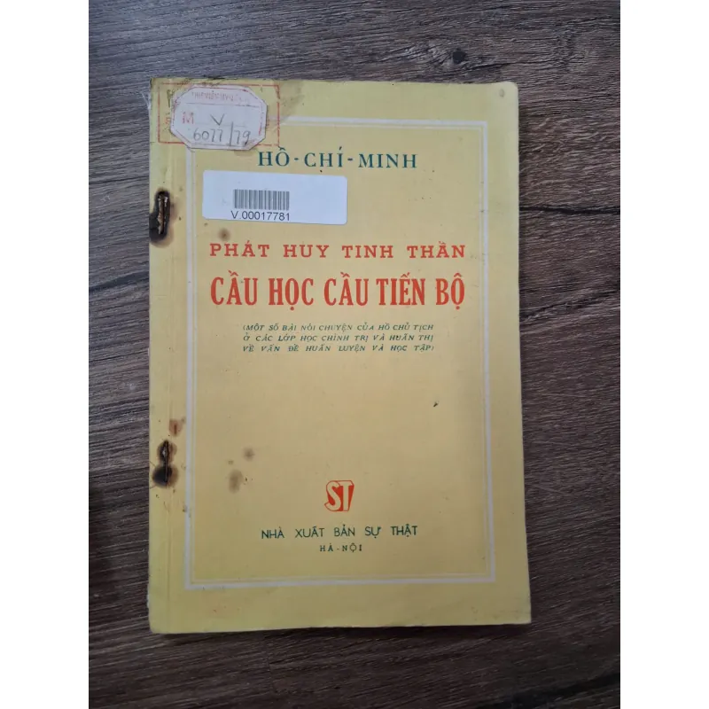 Phát huy tinh thần cầu học cầu tiến bộ - Hồ - Chí - Minh 710064