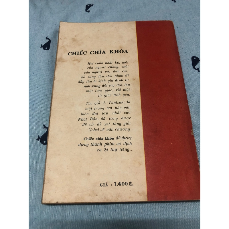 Chiếc chìa khoá - Junchiro Tamzaki - Phạm Thị Hoài dịch 326740