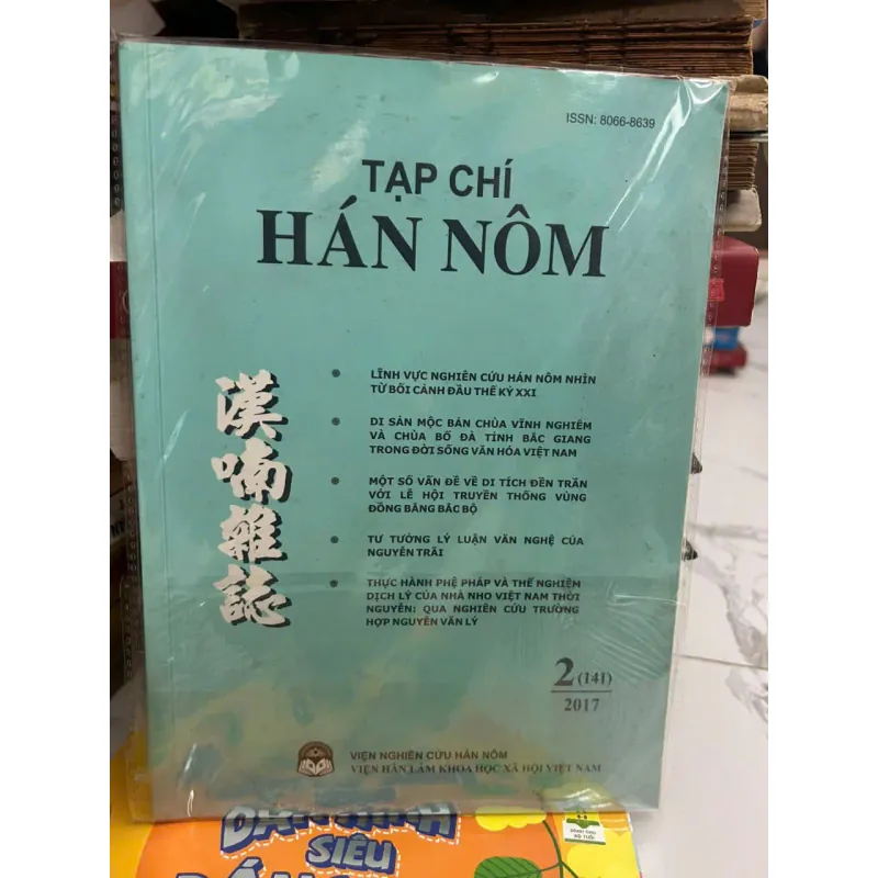 Tạp chí Hán Nôm - Viện Nghiên cứu Hán Nôm - Tạp chí Khoa học 705792