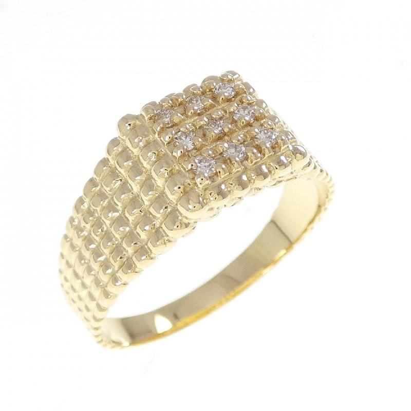 Nhẫn kim cương K18YG 0.12CT - Hàng hiệu Chính hãng 849273