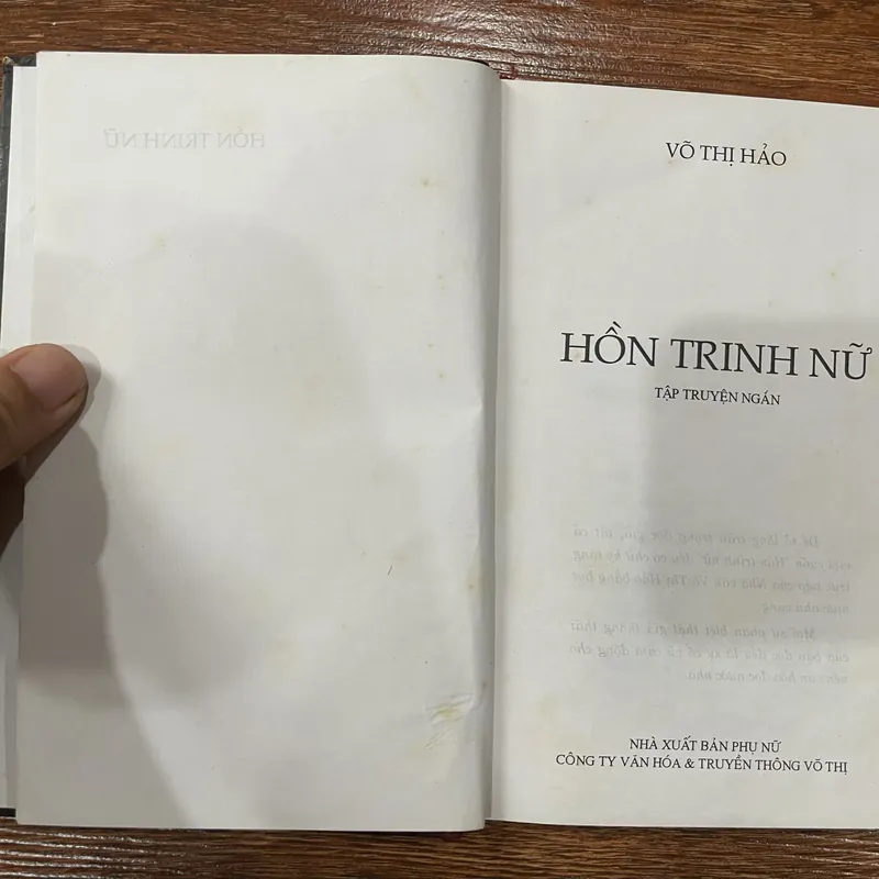 Hồn trinh nữ - Võ Thị Hảo (9) 597221