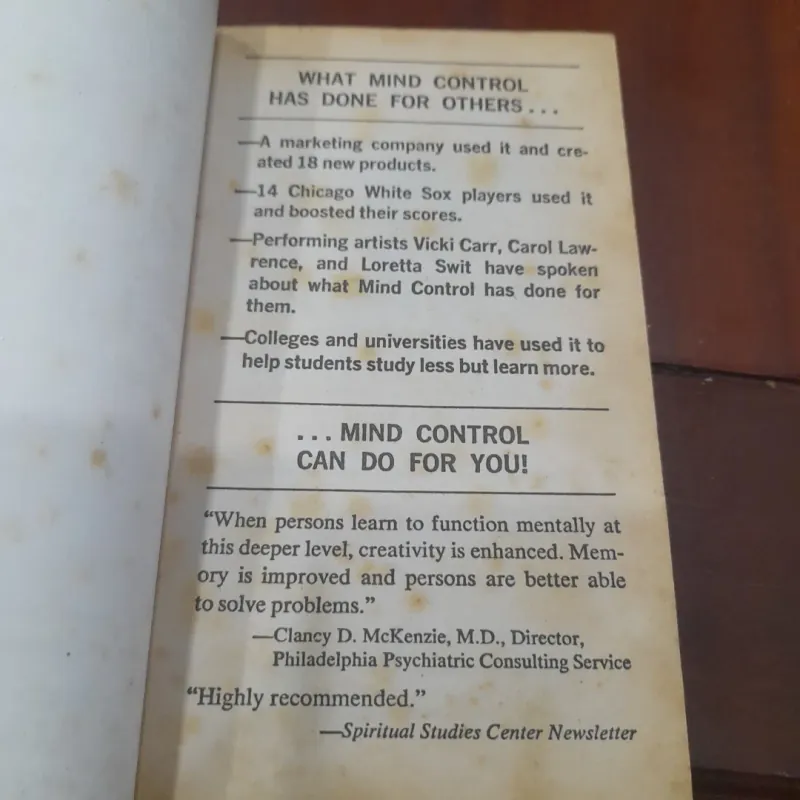 THE DILVA MIND CONTROL METHOD 1028984