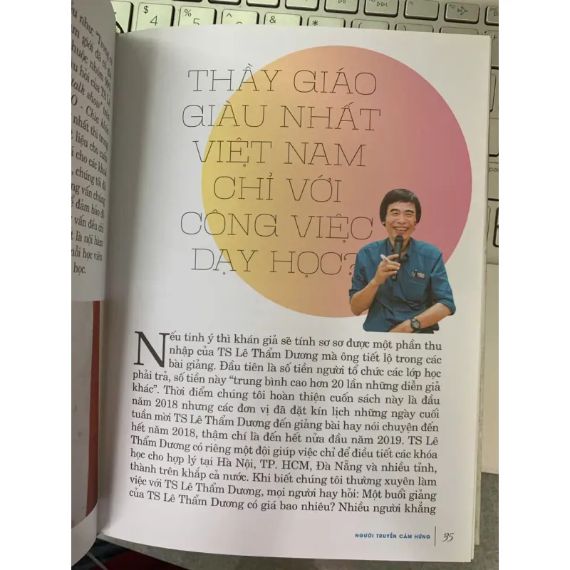 NGƯỜI TRUYỀN CẢM HỨNG - TIẾN SĨ LÊ THẨM DƯƠNG 745198