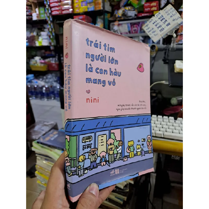 Trái tim người lớn là con hàu mang vỏ - Nini - 2023 mới 90% - TRUYỆN TRANH - HCM0111 629185