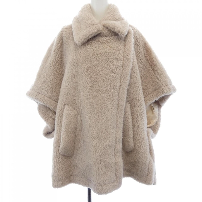 Max Mara TEBE 473619 Áo choàng gấu teddy 630716