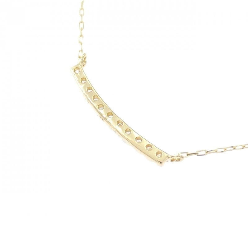 K18YG Dây chuyền kim cương 0.10CT - Hàng hiệu Chính hãng 856522