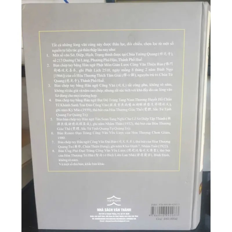 Sớ Điệp Công Văn Tập 4 717651