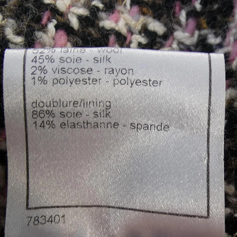 Jacket không cổ CHANEL P33582V19719 08A - Hàng hiệu Authentic 821570