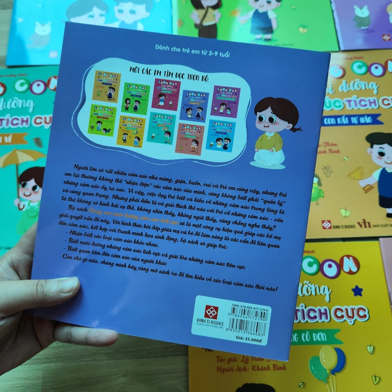 Bộ Nuôi dưỡng cảm xúc tích cực (10c) - Đinh Tị books 542392