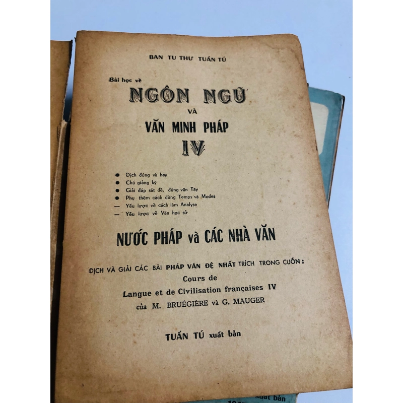 📚 BỘ 4 TẬP NGÔN - NGỮ VĂN - MINH PHÁP 503077