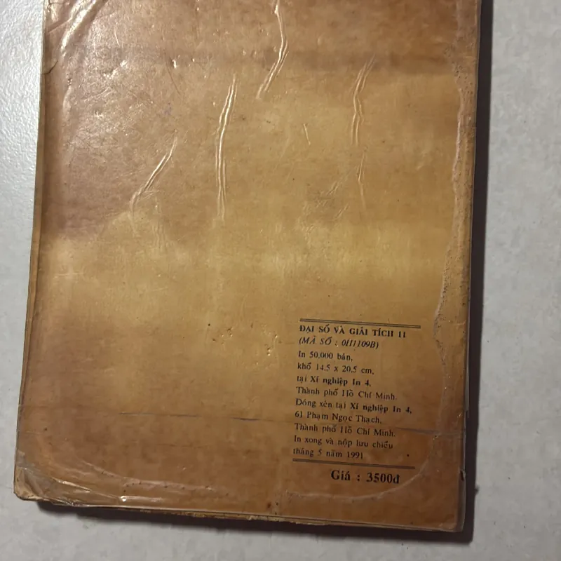 Đại số và giải tích 11 - Trần Văn Hạo - 1991s 797138