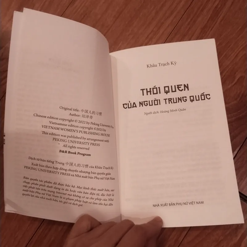 Thói quen của người Trung Quốc 797107