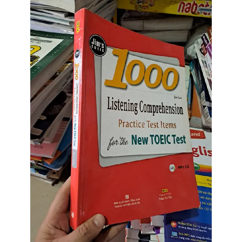 [Sách Cũ SCGR] Jim's toeic 1000 Listening Comprehension mới 90% HCM0808 HỌC NGOẠI NGỮ 682244