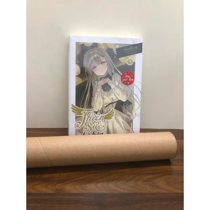 Thiên sứ nhà bên tập 9 bản giới hạn kèm poster 763176