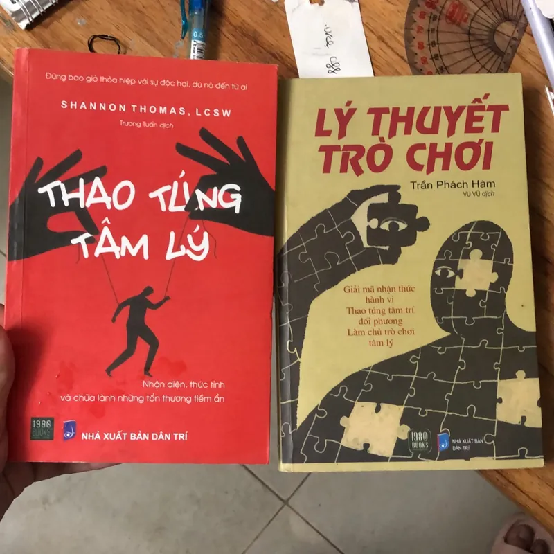 combo 2 sách lý thuyết trò chơi và thao túng tâm lý 1052380