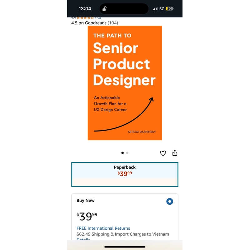 [Amazon] The path to senior product designer 528541
