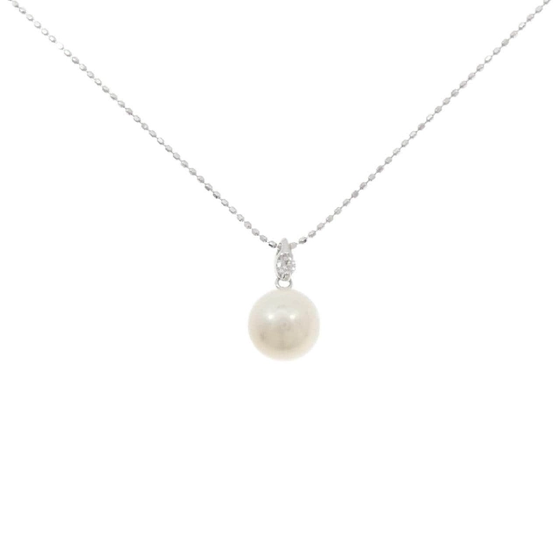 K18WG Dây chuyền ngọc trai Akoya 8.1mm - Hàng hiệu Chính hãng 856453