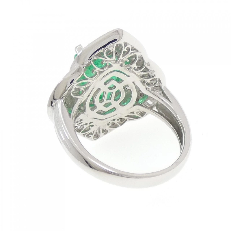 Nhẫn Emerald PT900 3.85CT - Hàng hiệu Chính hãng 851792