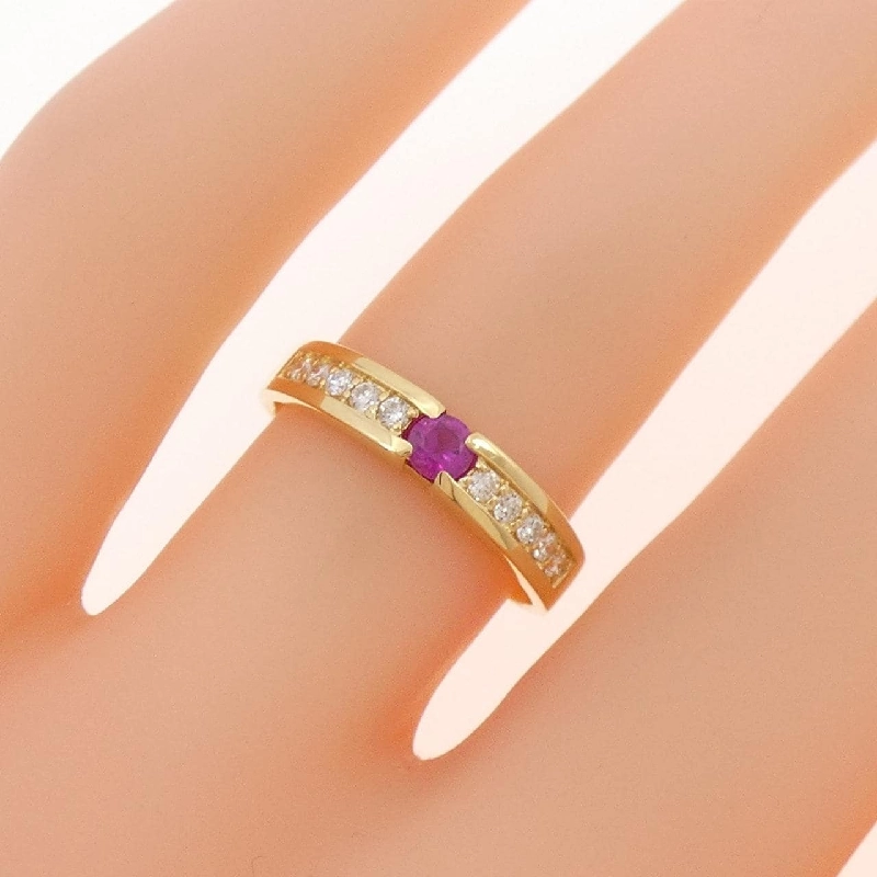 Nhẫn ruby K18YG 668948