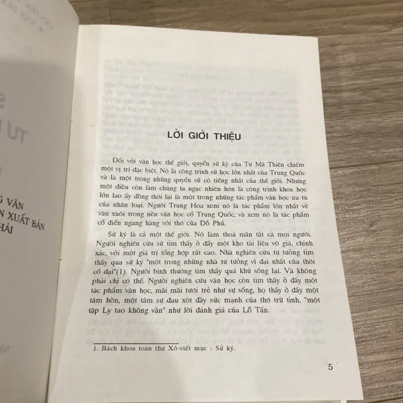 SỬ KÝ TƯ MÃ THIÊN (TẬP 1 + TẬP 2) 995732