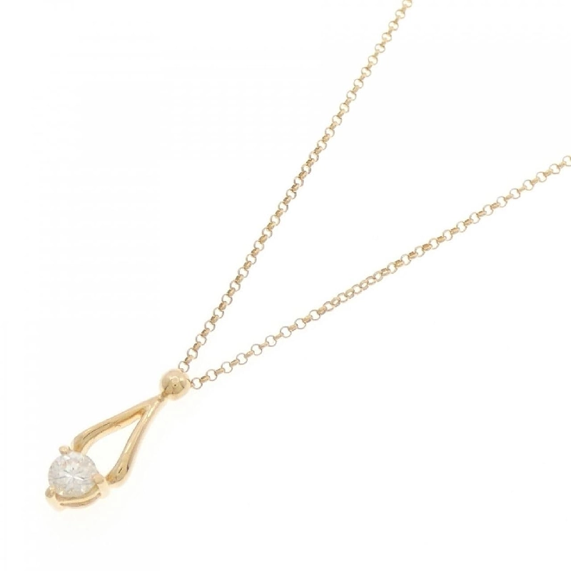 K18YG Dây chuyền kim cương 0.20CT - Hàng hiệu Chính hãng 863145