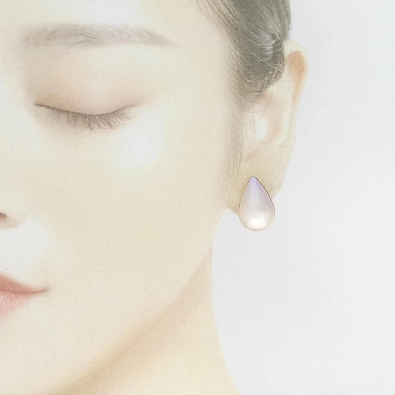 K18YG Mabe Pearl Earrings - Hàng hiệu Authentic 872338